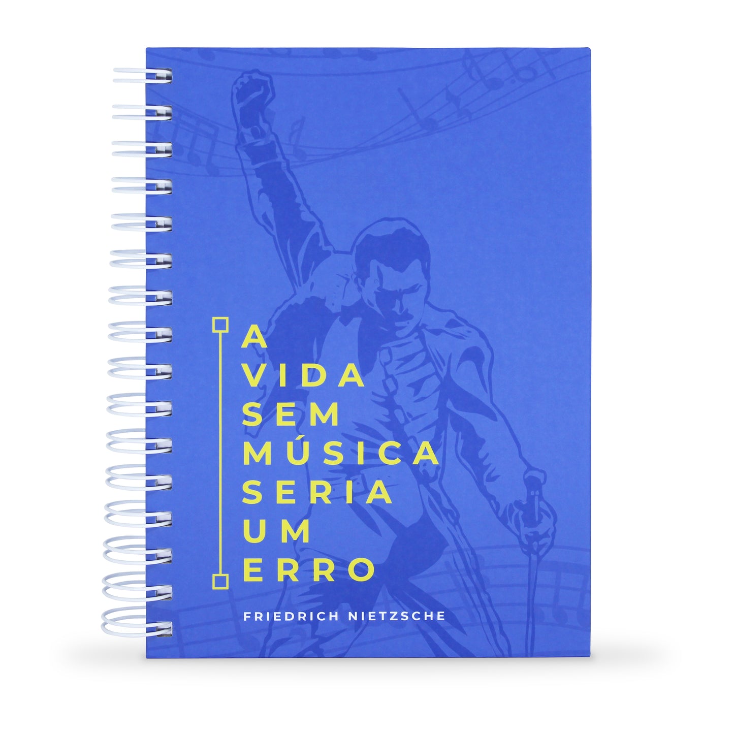 Caderno da Música - Capa Dura e Toque Aveludado