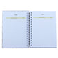 Planner de Leitura Capa Dura Toque Aveludado, 220 Páginas, 21x14,8cm