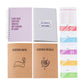 Kit Planner Filosófico 12 Semanas Capa Dura e Toque Aveludado + MATERIAIS BÔNUS
