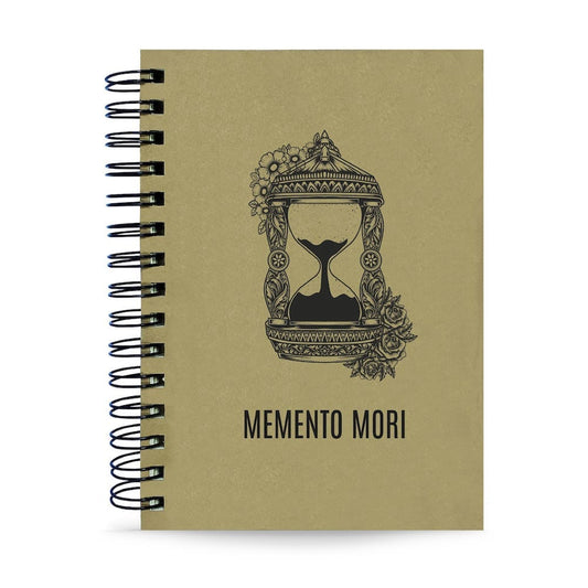 Planner Diário Básico Permanente 365 Dias Capa Dura A5 Memento Mori