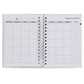 Planner de Viagens "Caderno dos 7 Destinos", Capa Dura e Toque Aveludado, 122 Fls.