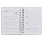 Planner de Viagens "Caderno dos 7 Destinos", Capa Dura e Toque Aveludado, 122 Fls.