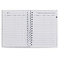 Planner de Viagens "Caderno dos 7 Destinos", Capa Dura e Toque Aveludado, 122 Fls.