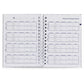 Planner de Viagens "Caderno dos 7 Destinos", Capa Dura e Toque Aveludado, 122 Fls.