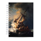 Caderno Pautado 125 Folhas 90g A5 Obras de Arte Tempestade
