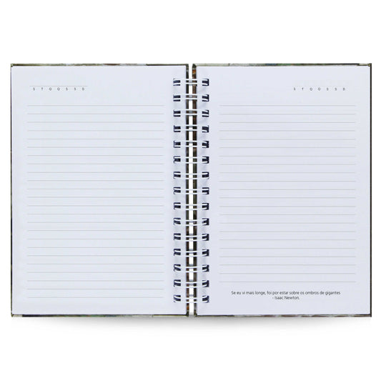 Caderno Arquiteto Capa Dura 125 Folhas 90g Pautado A5