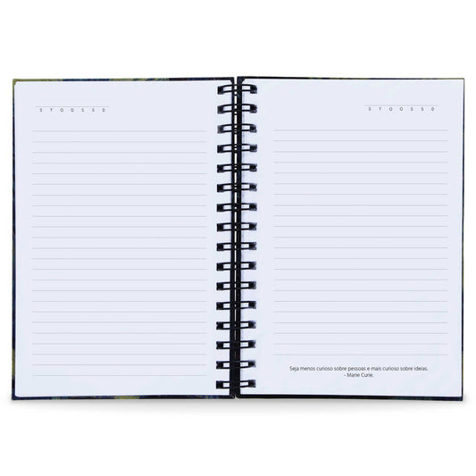 Caderno Use Capa Dura 125 Fls Miolo Com Citações Papel 90g A5