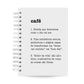 Planner Semanal Significado Café Capa Dura 156 Fls A5 21x15cm