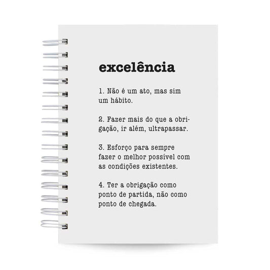 Planner Semanal Significado Excelência Capa Dura 156 Fls A5 21x15cm