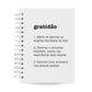 Caderno Pautado Significado Gratidão 125 Folhas 90g A5